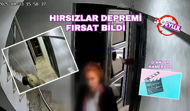 Deprem sonrası hırsızlar iş başında: Evlere dadandılar