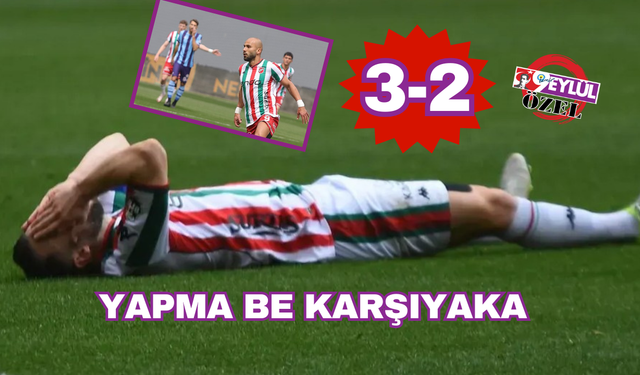 Kütahyaspor'a son dakika golüyle yenilen Karşıyaka, avantajı kaptırdı: 3-2