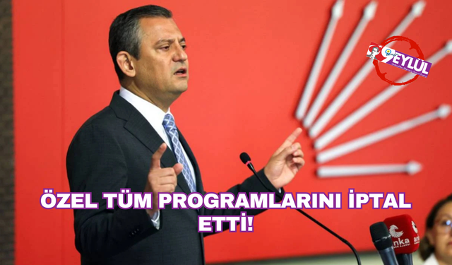 Özel tüm programlarını iptal etti: Silivri'de İmamoğlu ve diğer tutuklularla görüşecek!
