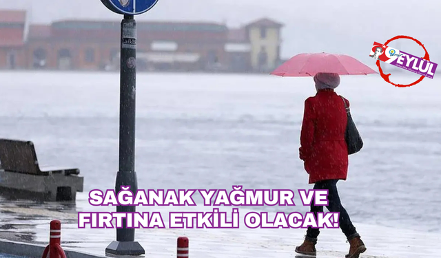 Sağanak yağmur ve fırtına etkili olacak!