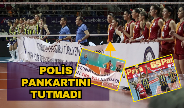 İlkin Aydın polis pankartını tutmadı: Boykota destek vermişti