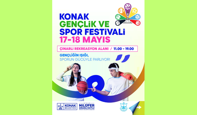 Konak’ta gençliğin ışığı, sporun gücüyle parlayacak!