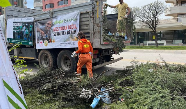 81 ilde ormanda atık toplama etkinliği