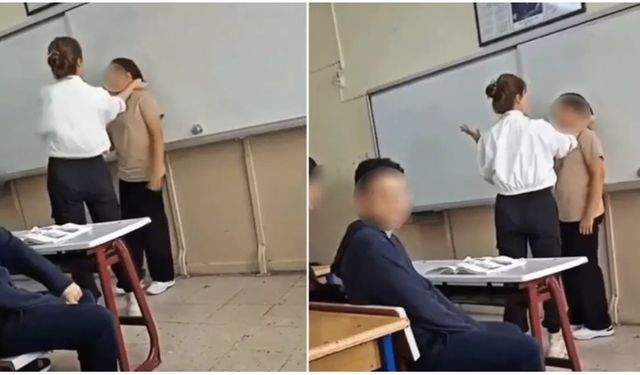 Okulda skandal! Öğretmen öğrenciyi dövüp 'pislik' dedi