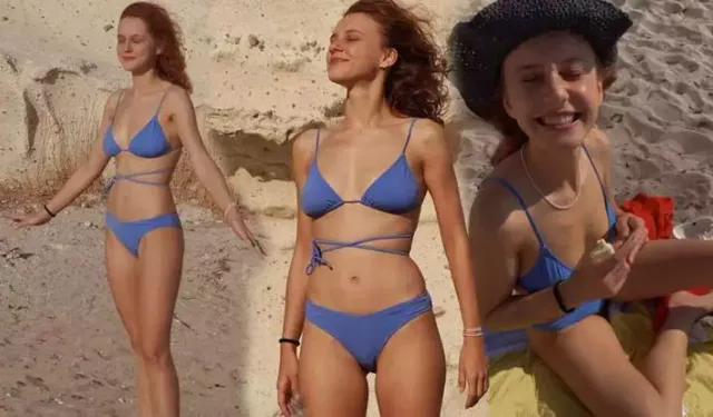 Ahsen Eroğlu tatil sezonunu açtı!