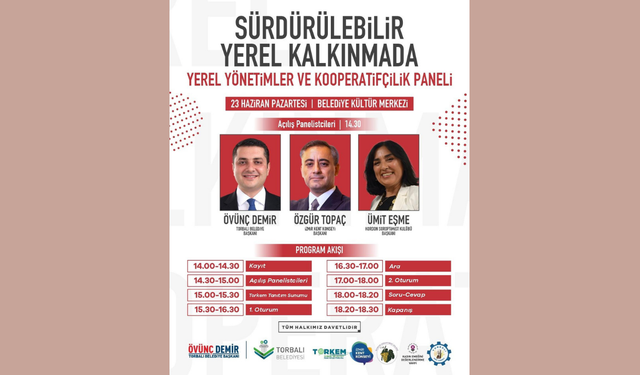 'Yerel Kalkınmada Kooperatifler Paneli' gerçekleşecek!