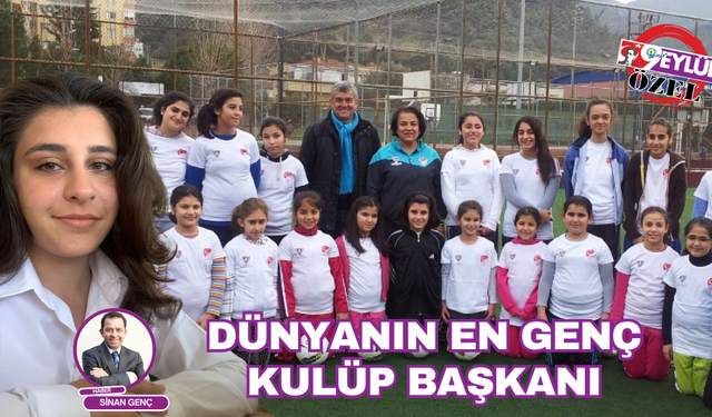 Dünyanın en en genç spor kulübü başkanı