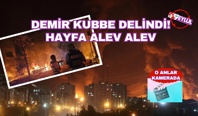Demir kubbe delindi... Hedef yine Hayfa