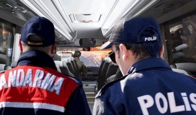 Yolcu otobüslerinde 3 bin 'gizli yolcu' polis