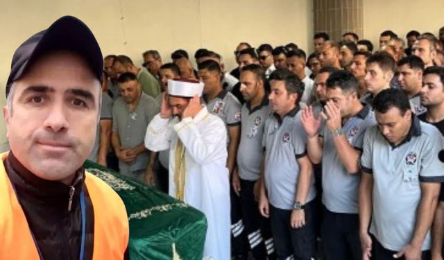 İZBAN görevlisi son yolculuğuna uğurlandı