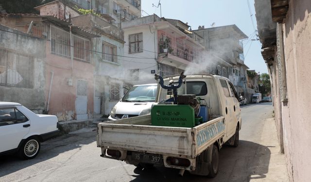 Konak’ta sivrisineklere karşı etkin mücadele
