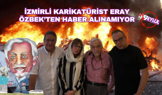 Ödül için Tahran'a giden İzmirli karikatürist Eray Özbek'ten haber alınamıyor