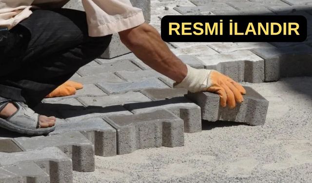 Çeşme Belediyesi kaldırım yaptıracak