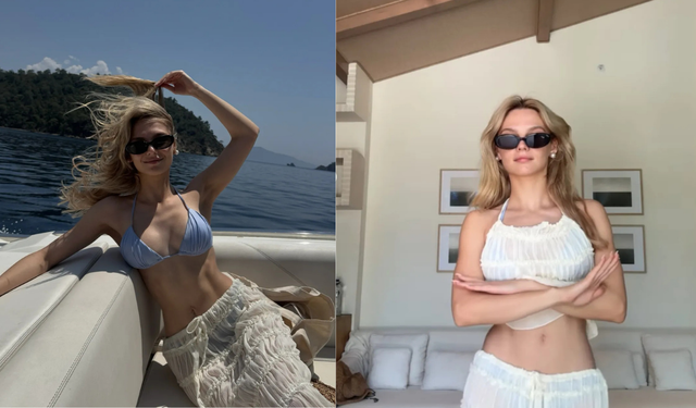 Nilsu Berfin Aktaş tatil pozları sosyal medyada olay oldu!