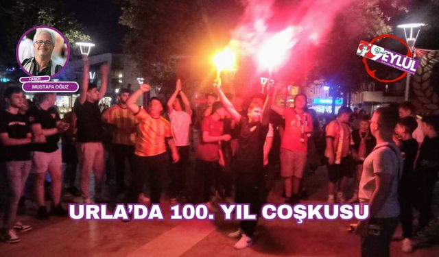 Urla’da 100. Yıl Coşkusu: İlk Meşaleyi Kaleci Arda Özçimen Yaktı