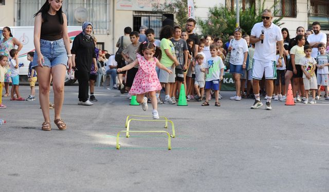 Sokak Senin Mahalle Olimpiyatları'na yoğun ilgi!