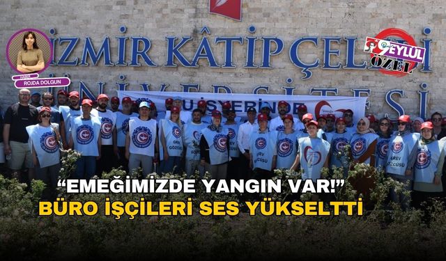 Büro işçileri ses yükseltti: “Sabır değil çözüm!”