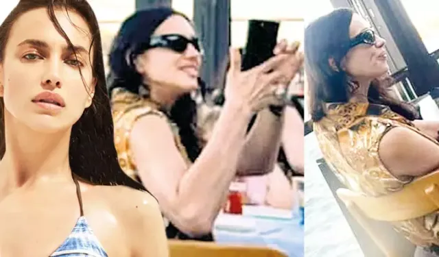 Dünyaca ünlü model Irina Shayk, İstanbul’da objektiflere takıldı!