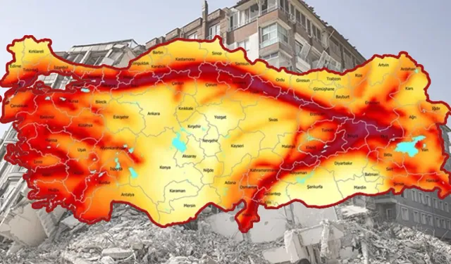 AFAD güncelledi: Türkiye’nin deprem haritası yeniden şekillendi! En riskli ve güvenli bölgeler açıklandı!
