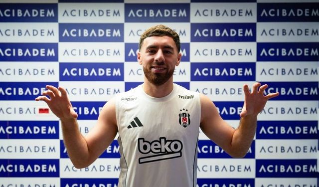 Beşiktaş'ın yeni transferi Orkun Kökçü sağlık kontrolünden geçti