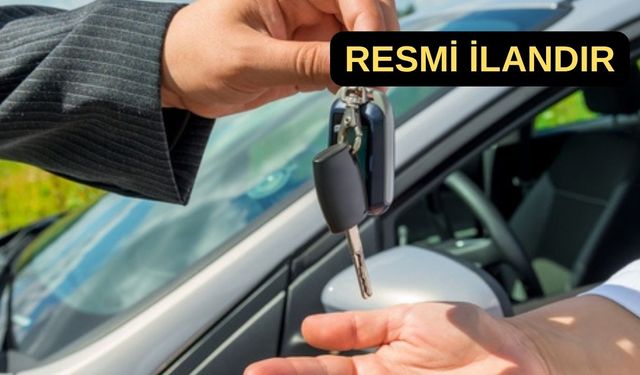 Gaziemir İlçe Milli Eğitim Müdürlüğü araç kiralayacak