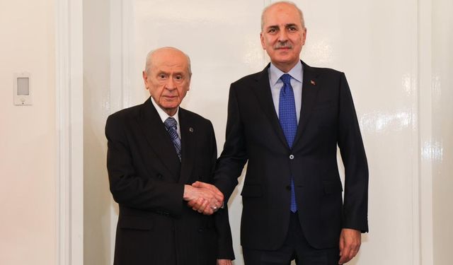 Meclis’te kritik trafik: Numan Kurtulmuş’tan Bahçeli’ye ziyaret