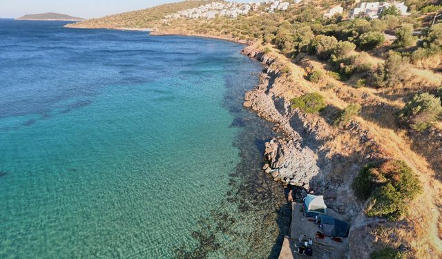 Dikili'nin saklı cennetini hiç görmediniz: Karşınızda Akvaryum Koyu