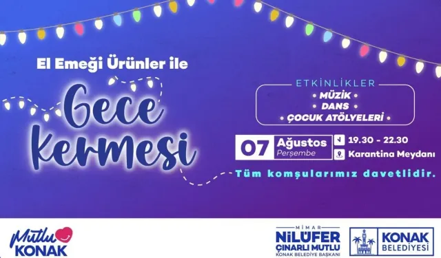 Konak’ta kadın emeği geceye taşınıyor!