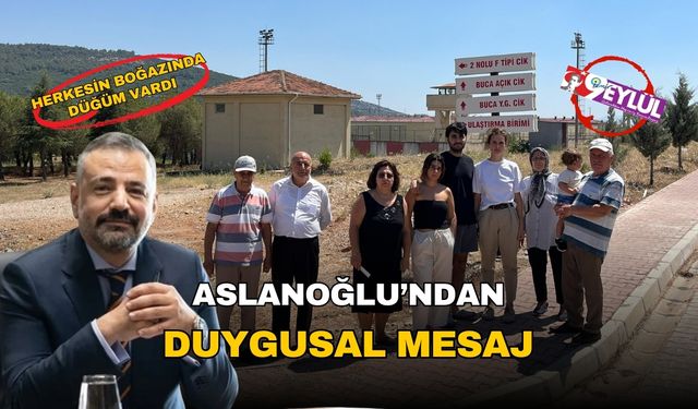 CHP İzmir İl Başkanı Şenol Aslanoğlu'ndan duygu dolu mesaj: Herkesin boğazında düğüm vardı...