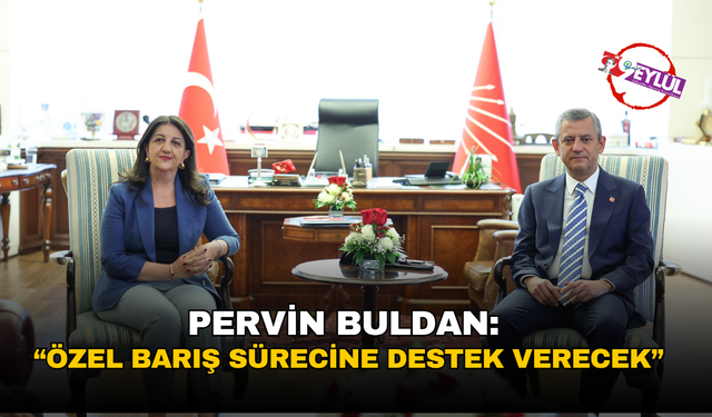 Özgür Özel'e 'barış süreci' teşekkürü