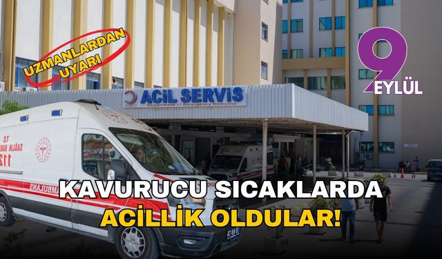 Kavurucu sıcaklar İzmirliler'i acillik etti!