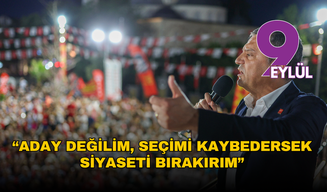 Özgür Özel'den çarpıcı çıkış: “Aday değilim, seçimi kaybedersek siyaseti bırakırım”