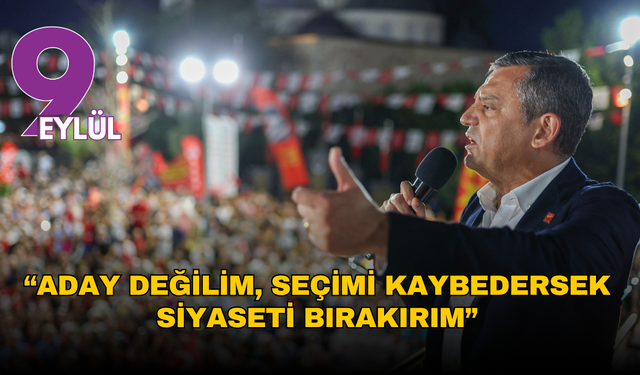 Özgür Özel'den çarpıcı çıkış: “Aday değilim, seçimi kaybedersek siyaseti bırakırım”