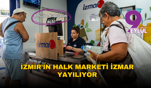 İZMAR büyüyor, İzmir nefes alıyor: 8. şube Erzene'de açıldı!
