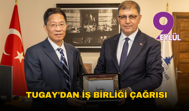 İzmir ile Çin arasında akıllı teknoloji adımı: Tugay'dan iş birliği çağrısı