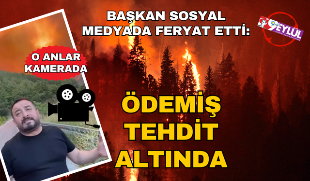 Ödemiş Belediye Başkanı Mustafa Turan: "Yangının şehrin merkezine inmesi an meselesi"
