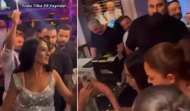 Yıldız Tilbe 59. yaşını sahnede kutladı
