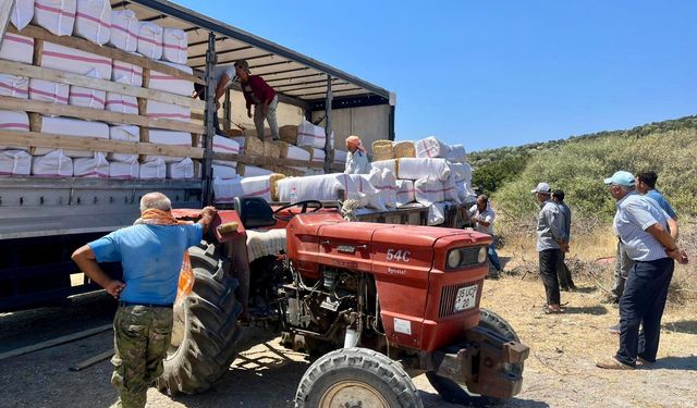 Küllerin arasından yükselen dayanışma: İzmir Urla'da yangın mağduru üreticinin yaralarını sarılıyor