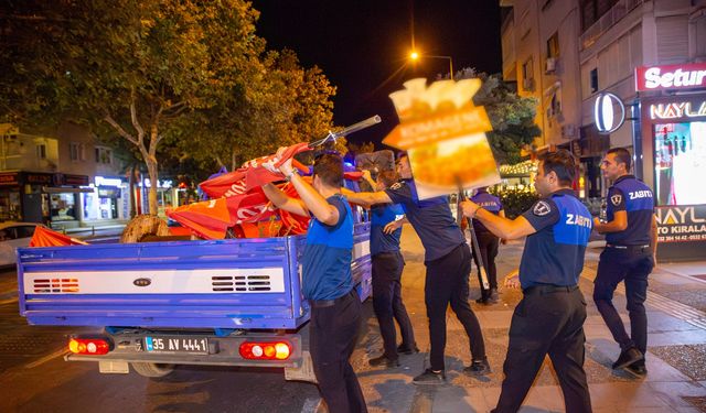 Karşıyaka’da kaldırım işgaline sıkı mesai: Kuralsızlığa geçit yok