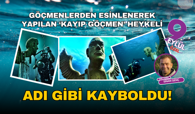 Kayıp göçmen adı gibi kayboldu!