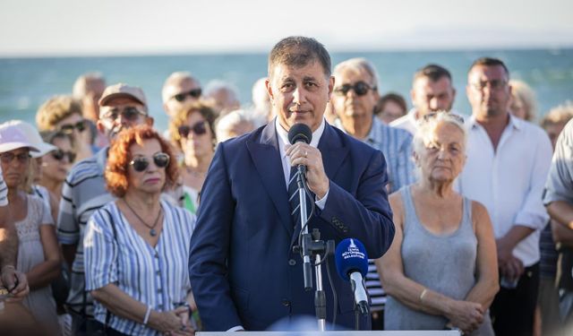 Yenilenen Recep Doyuk Parkı Urla'da açıldı
