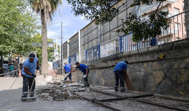 Buca Şirinyer Parkı’nda işgalci işletmelerin tahliyesi başladı