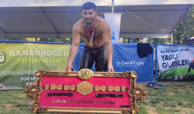 Başpehlivanlığı Erkan Taş kazandı