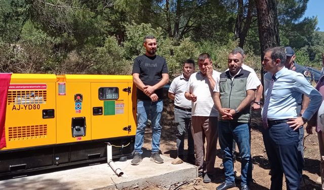 Alankıyı Köyü’nden örnek dayanışma: Yangınlara karşı jeneratör seferberliği