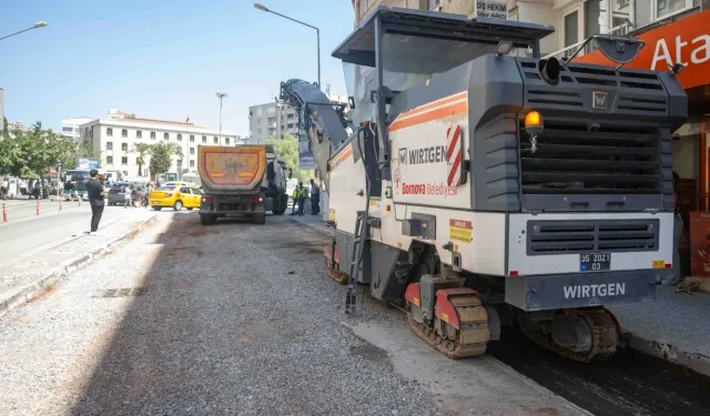 Bornova’nın kalbi Mustafa Kemal Caddesi yenileniyor: Modern ulaşımın yeni adresi