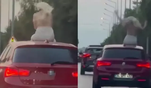 İzmir, Çeşme’de sunroofta dans tehlikesi: Sosyal medyada yayıldı, cezası ağır oldu