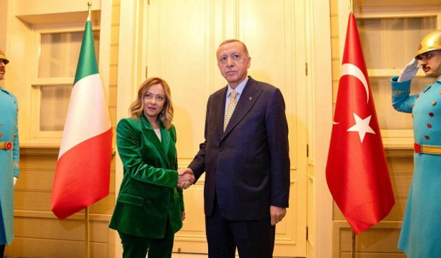 Meloni İstanbul’da: Cumhurbaşkanı Erdoğan ile görüşecek...