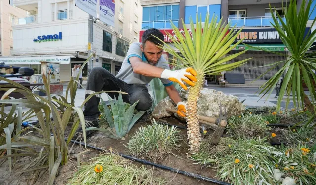 Gaziemir’de kuraklık nedeniyle park sulamaları durduruldu