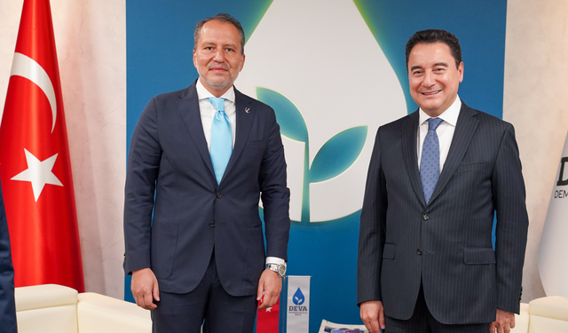 Fatih Erbakan ile Ali Babacan bir araya geldi