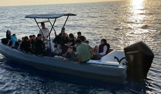İzmir’de 32 düzensiz göçmen yakalandı